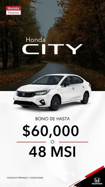 Anuncio de Honda Tres Ríos en Meta: Honda City